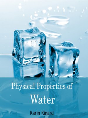 cover image of Physical Properties of Water